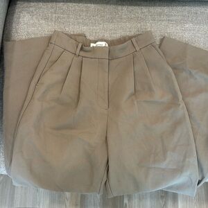 Abercrombie & Fitch Sloane Tailored Wide Leg Pant